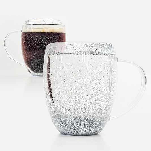 Double wall glass glliter